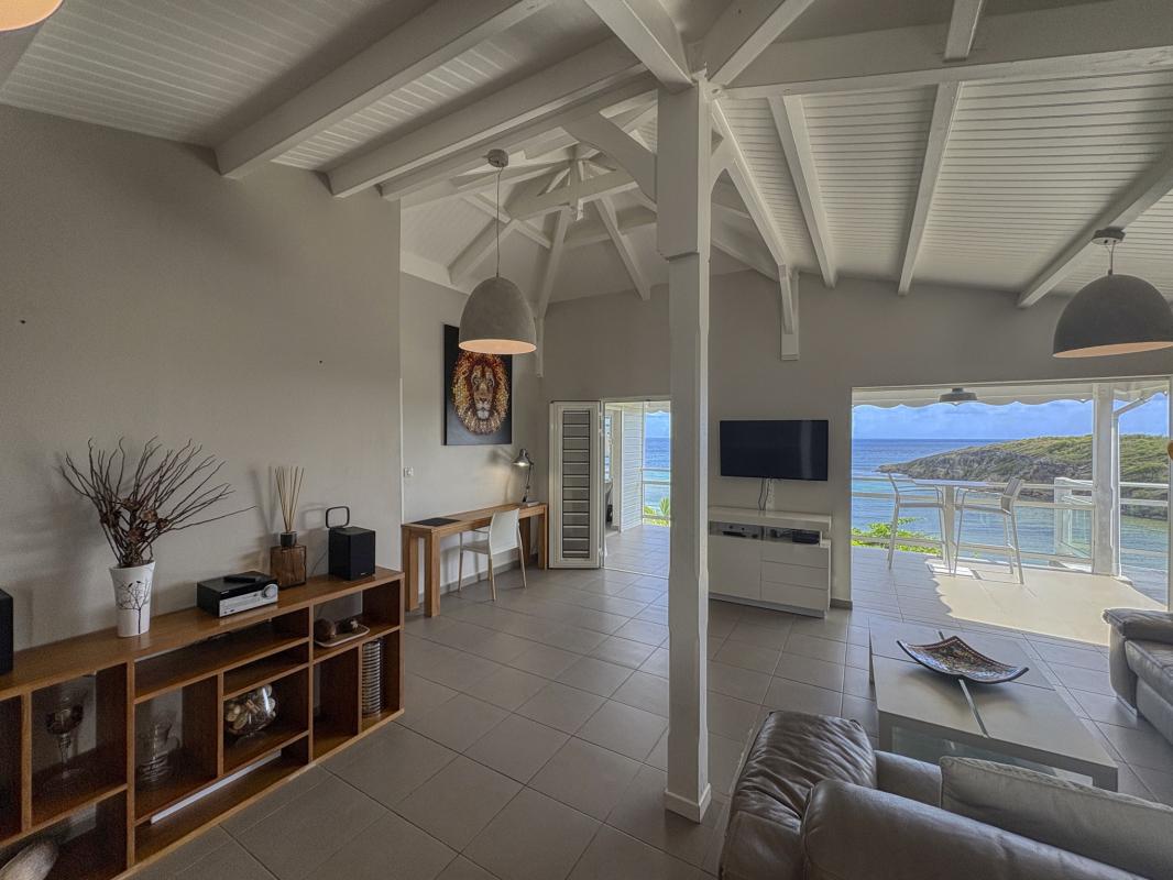25.Location villa piscine vue mer Saint François Guadeloupe_Vue mer
